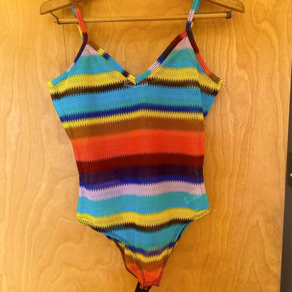 Colorful Mesh Bodysuit